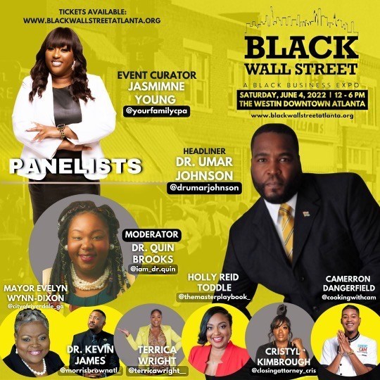 Black Wall Street Official Panelists